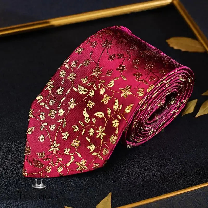 Luxury Dragon Necktie - Classic Office Business Gift Neckties Luxurious Weddings