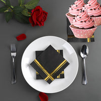 20pcs, Cocktail Napkins 2-Ply, 16.51cm Napkins Luxurious Weddings