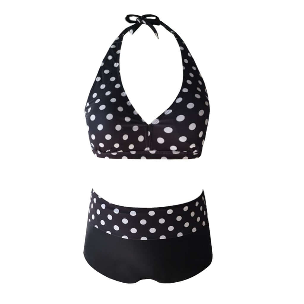Sexy Bandage Bikinis Women High Waist Polka Dot Swimwear Luxurious Weddings