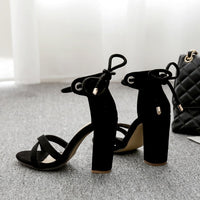 Strappy Green Criss Cross high heel sandals Luxurious Weddings