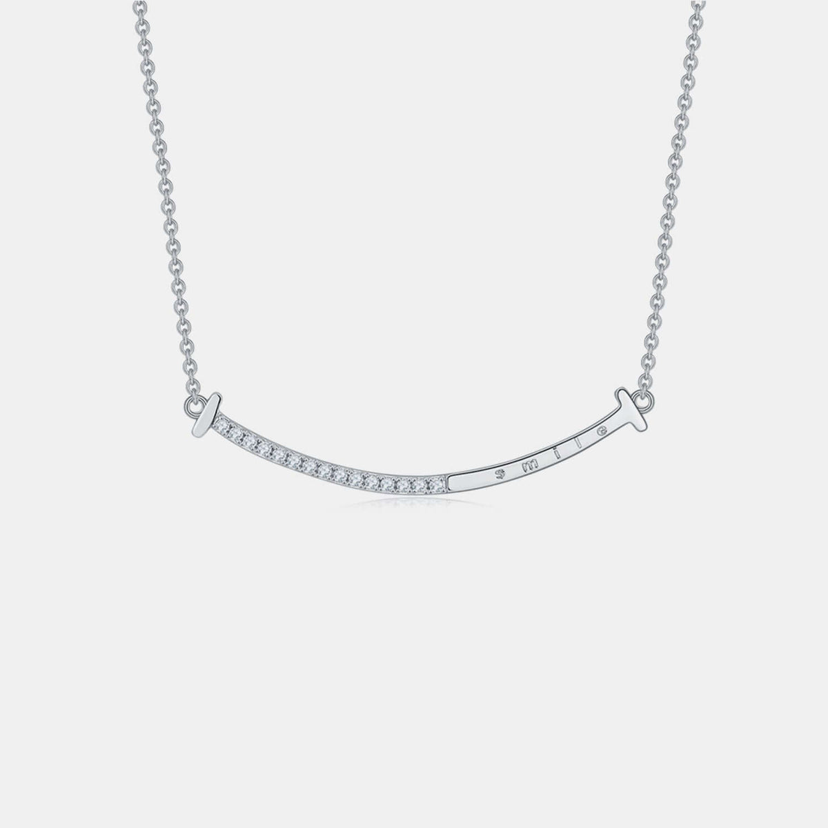 Moissanite 925 Sterling Silver Necklace Luxurious Weddings
