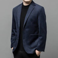 Thick men's wool suit loose casual suit jacket Luxurious Weddings