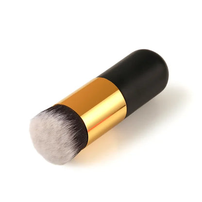 1Pcs New Chubby Pier Foundation Brush Makeup Brushes Luxurious Weddings
