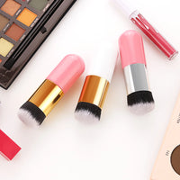 1Pcs New Chubby Pier Foundation Brush Makeup Brushes Luxurious Weddings