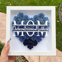 Customised Love Flower Photo Frame Mother's Day Gift Customised Photo Luxurious Weddings