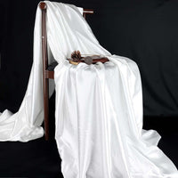 10 Elegant White Satin Tablecloths for Events tablecloths Luxurious Weddings