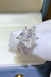 5 Carat Moissanite 925 Sterling Silver Ring men's rings Luxurious Weddings