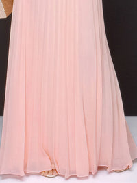 Pleated Sleeveless Maxi Cami Dress Bridesmaid Dresses Luxurious Weddings