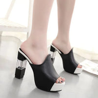 Open Toe Block Heels Sandals Heels Luxurious Weddings