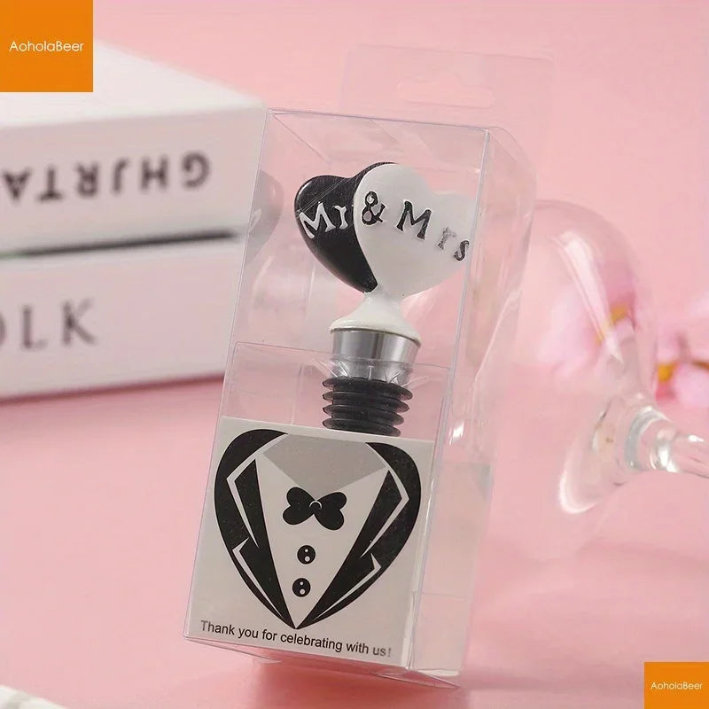 1pc Wedding Gifts Bottle Stopper Wedding Favors Luxurious Weddings