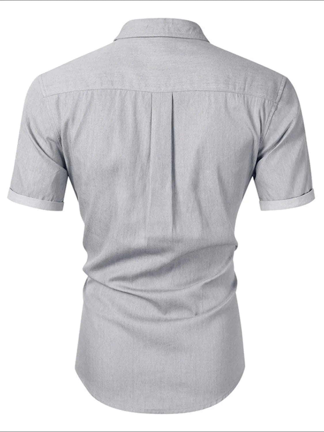 Men's Button Up Short Sleeve Shirt Shirt Luxurious Weddings