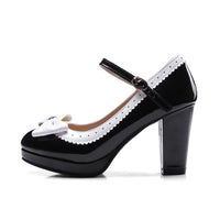Lolita bow single shoes high heels 0 Luxurious Weddings