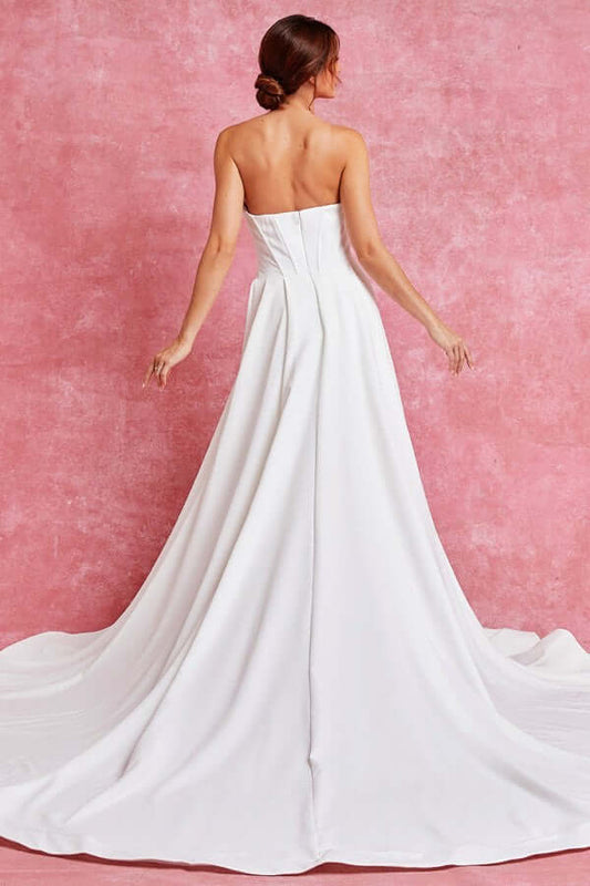 Strapless Sweetheart Bridal Gown Wedding Dress Luxurious Weddings