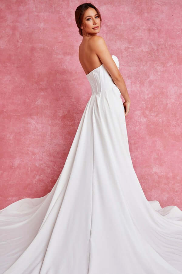 Strapless Sweetheart Bridal Gown Wedding Dress Luxurious Weddings