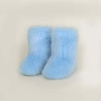 Thermal Fuzzy Platform Boots boots Luxurious Weddings