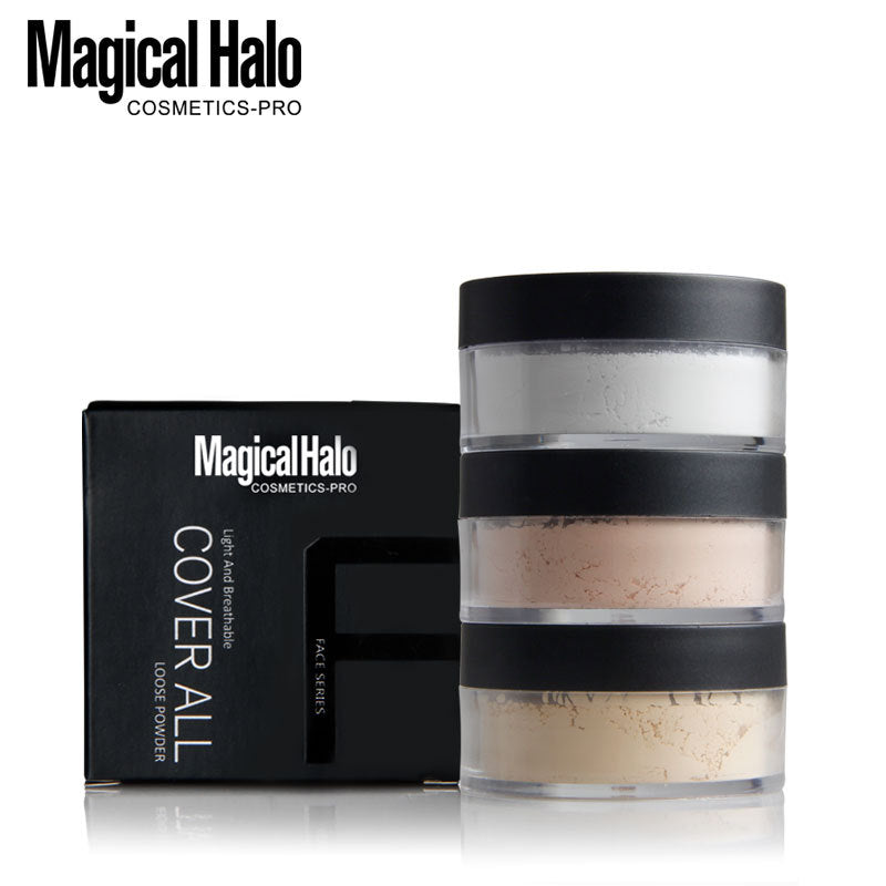 Three Color Natural Concealer Loose Powder Waterproof Concealer Luxurious Weddings