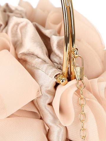 Three-Dimensional Flower Handbags Bags Luxurious Weddings