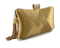 Tassel metal woven diamond Evening Bag Handbags Luxurious Weddings