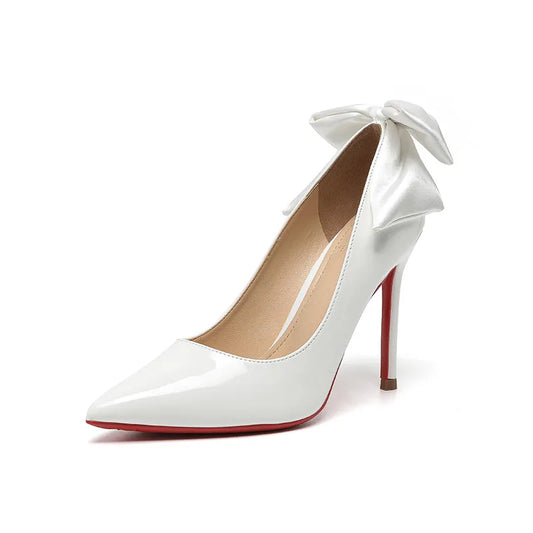 Point Toe Stiletto Pumps Bridal Shoes Luxurious Weddings