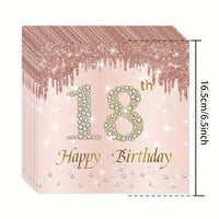 Stylish Golden Rose Napkins Napkins Luxurious Weddings