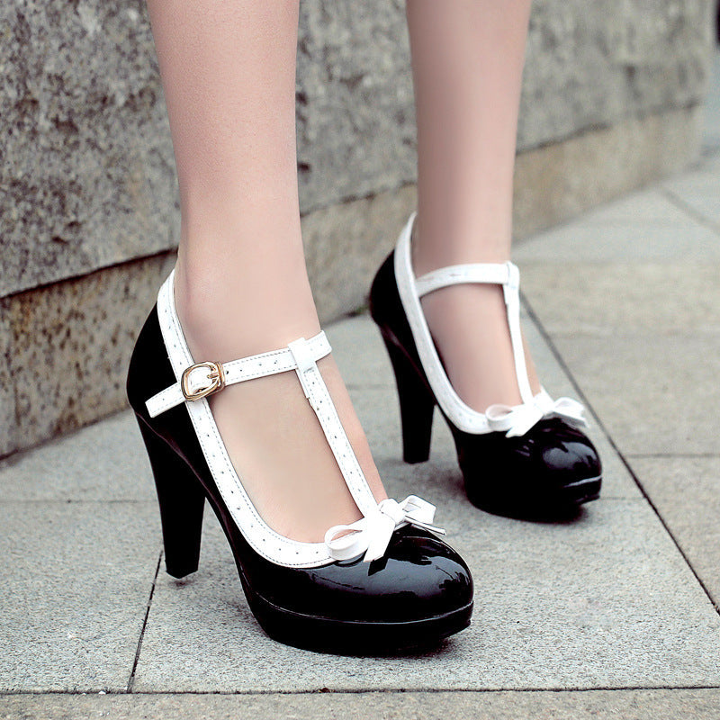 Women's thick heel high heels high heels Luxurious Weddings