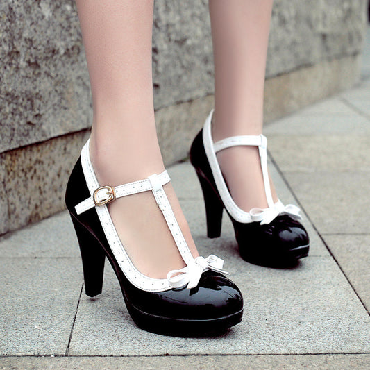 Women's thick heel high heels high heels Luxurious Weddings