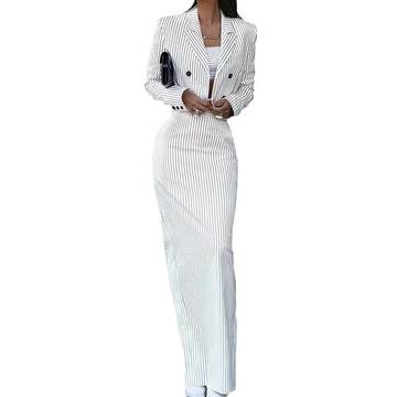 European Women's Contrast color Casual Sports Suit Casual Suit Luxurious Weddings