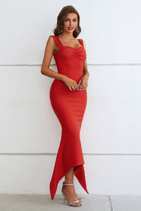 Ruched Sweetheart Neck Hem Detail Dress Ball Gown Luxurious Weddings