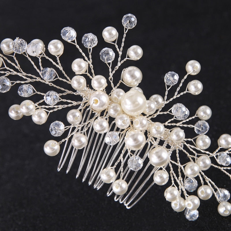 Bridal Hair Ornaments Comb Decoration Pin Hair Comb Luxurious Weddings