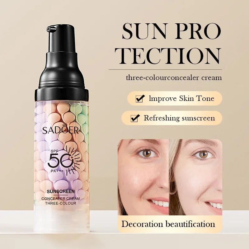 40ml Face Primer Makeup Moisturizing Isolation Cream Invisible Pores Facial Brighten Correcting Skin Tone Face Primer Luxurious Weddings