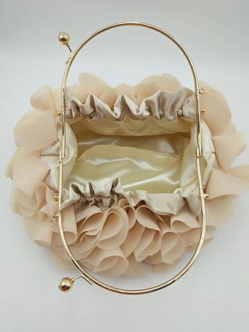 Three-Dimensional Flower Handbags Bags Luxurious Weddings