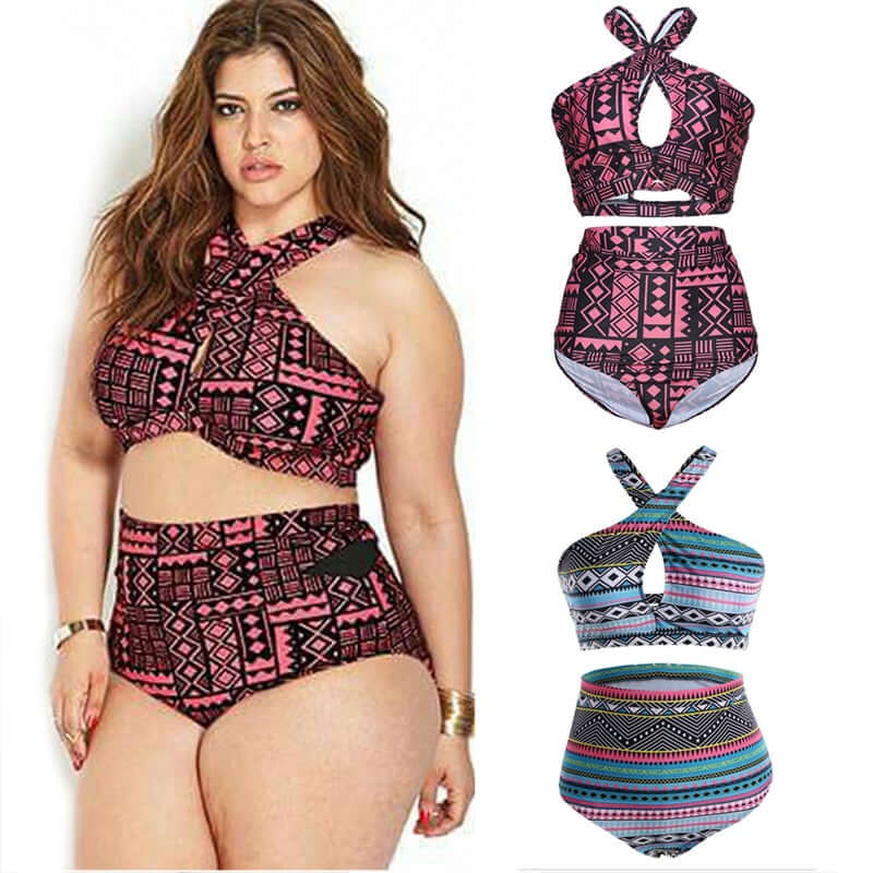 Plus Size Swimwear High Waist 5xl Swimwear Luxurious Weddings