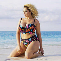 Plus Size Bikini Women Push Up Bikini Set Swimwear swimwear Luxurious Weddings