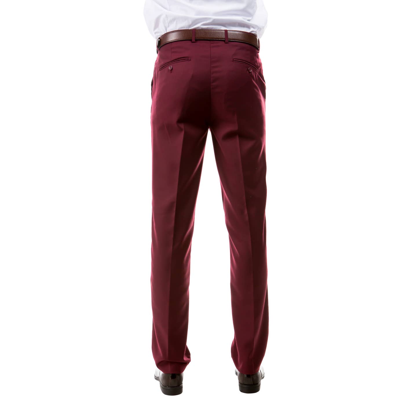 Men's Trousers/ Formal Dress Pants Slim Fit Unhemmed, Burgandy Men's Formal Pants Luxurious Weddings