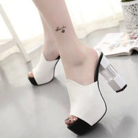 Open Toe Block Heels Sandals Heels Luxurious Weddings
