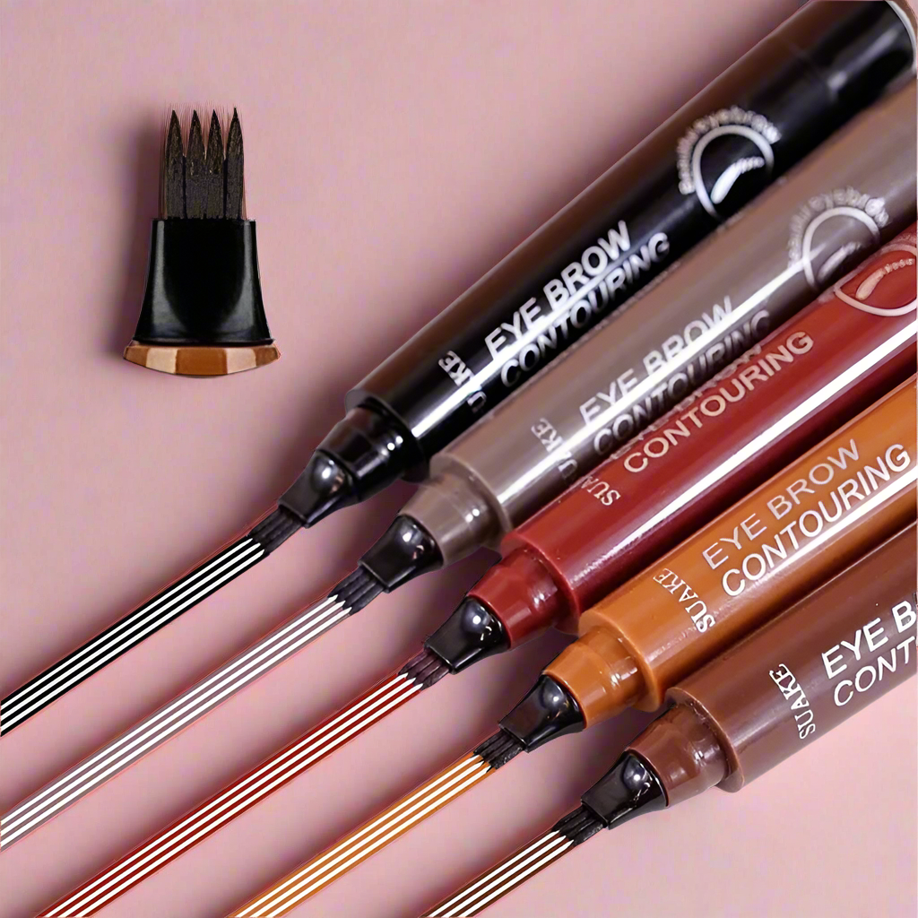 5 Colors Microblading Eyebrow Pen Waterproof