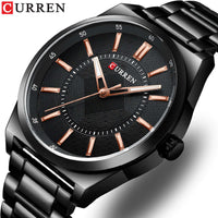 Men's Watch Quartz Watch Steel Band Watch Business men's watch Luxurious Weddings