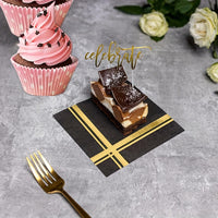 20pcs, Cocktail Napkins 2-Ply, 16.51cm Napkins Luxurious Weddings