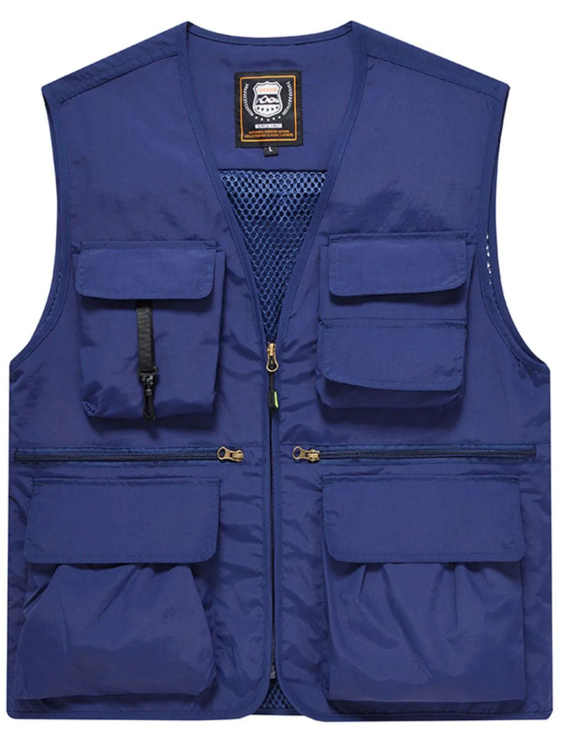 Men's Plus Size Zip Up Vest Men’s jackets Luxurious Weddings