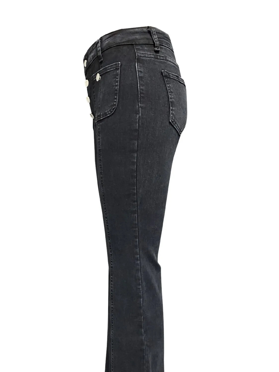 Flare Jeans with Pockets Denim Jeans Luxurious Weddings