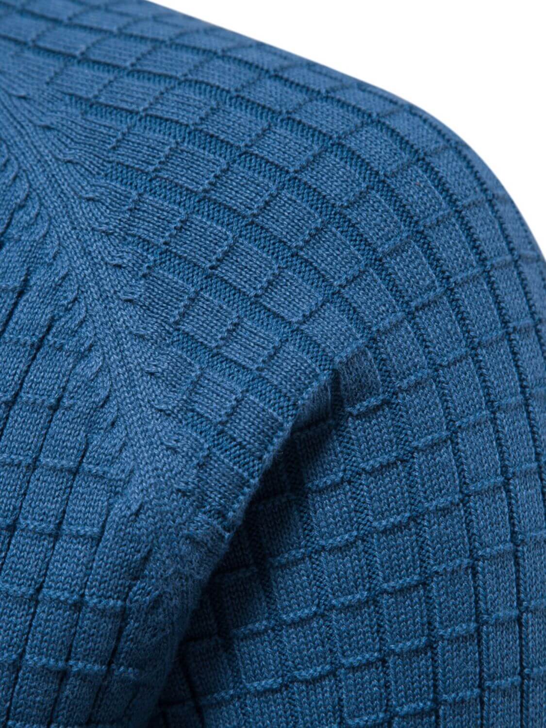 Texture Round Neck Long Sleeve Sweater Men's Sweatshirts Luxurious Weddings