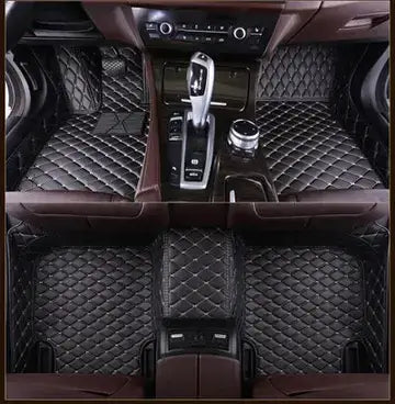 Leather Car Floor Mats floor mats Luxurious Weddings