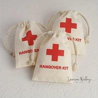 5-Piece Hangover Kit: Ideal for Bachelorette Parties, Hangover kit Luxurious Weddings
