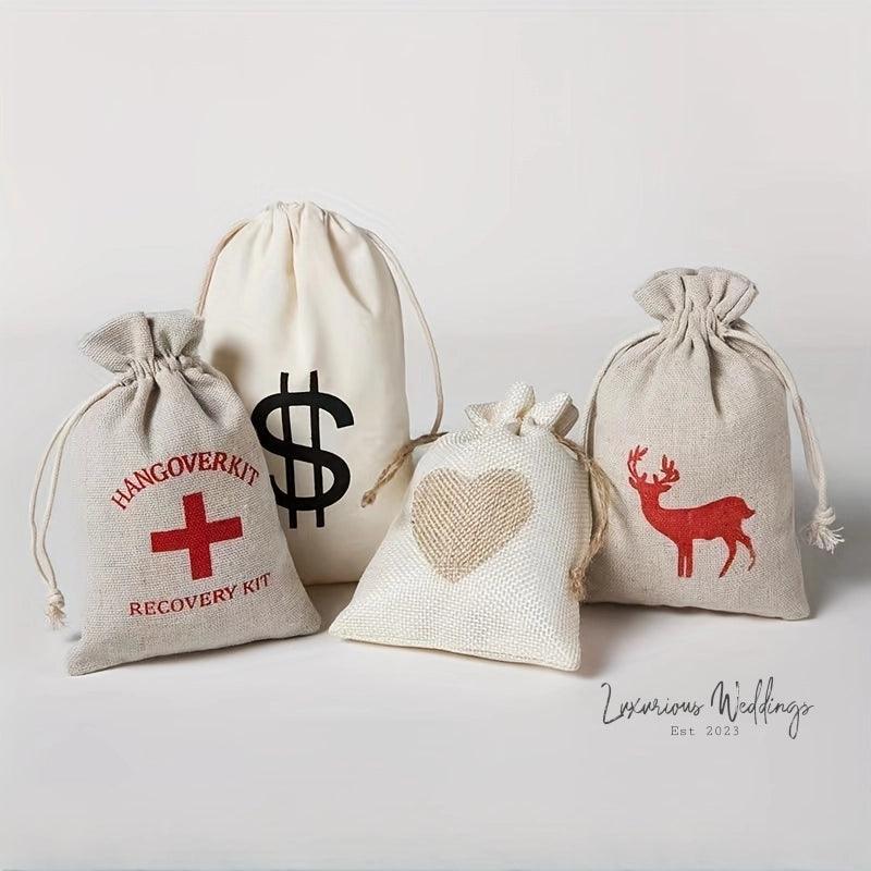 5-Piece Hangover Kit: Ideal for Bachelorette Parties, Hangover kit Luxurious Weddings