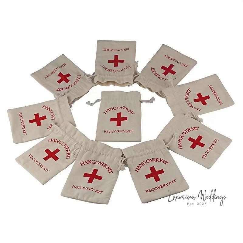 5-Piece Hangover Kit: Ideal for Bachelorette Parties, Hangover kit Luxurious Weddings