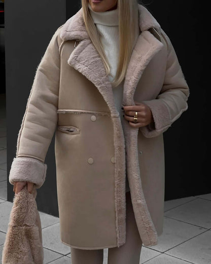 Winter New plush suede coat women's jacket Luxurious Weddings