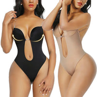Hanging strap jumpsuit bra, V-line Shapewear dress jumpsuit bra Luxurious Weddings