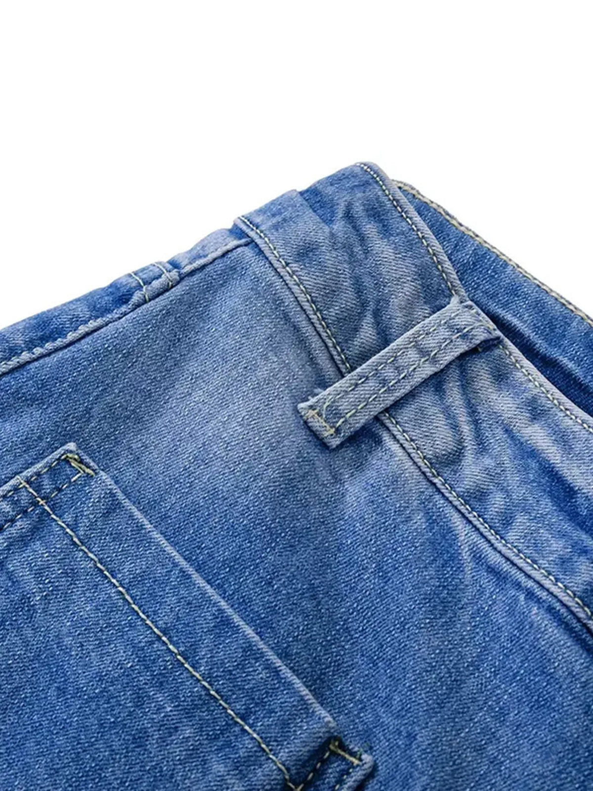 Full Size High Waisted Button-Fly Flare Jeans Plus Size Jeans Luxurious Weddings