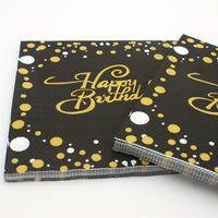 Happy Birthday Napkins Napkins Luxurious Weddings
