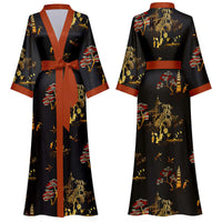 Satin Chiffon Women's Light Luxury Plus Size Robe robe Luxurious Weddings